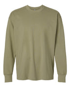 Next Level 7211 - Unisex Heavyweight Long Sleeve T-Shirt - Light Olive