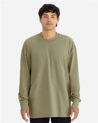 Next Level 7211 - Unisex Heavyweight Long Sleeve T-Shirt - Light Olive