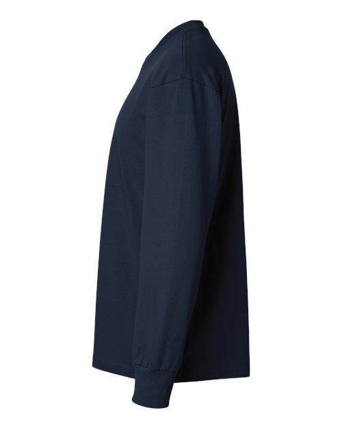 Next Level 7211 - Unisex Heavyweight Long Sleeve T-Shirt - Midnight Navy