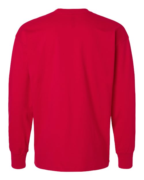 Next Level 7211 - Unisex Heavyweight Long Sleeve T-Shirt - Red