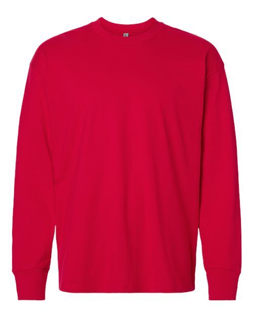 Next Level 7211 - Unisex Heavyweight Long Sleeve T-Shirt - Red