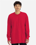 Next Level 7211 - Unisex Heavyweight Long Sleeve T-Shirt - Red