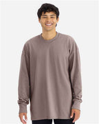 Next Level 7211 - Unisex Heavyweight Long Sleeve T-Shirt - Shiitake