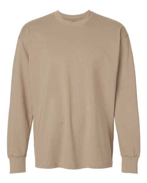 Next Level 7211 - Unisex Heavyweight Long Sleeve T-Shirt - Tan