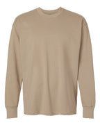 Next Level 7211 - Unisex Heavyweight Long Sleeve T-Shirt - Tan