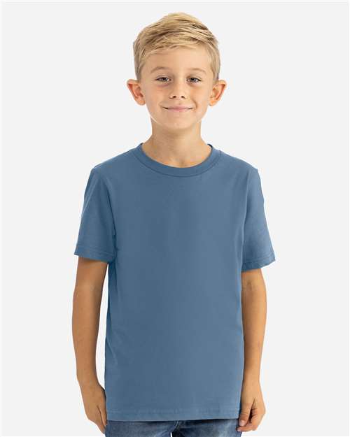 Next Level 3310 - Youth Cotton T-Shirt - Blue Jean