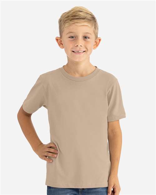 Next Level 3310 - Youth Cotton T-Shirt - Tan