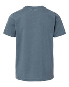 Next Level 3312 - Youth CVC T-Shirt - Heather Slate Blue