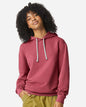 Comfort Colors 1467 — Unisex Garment-Dyed Lightweight Hooded Sweatshirt — Crimson