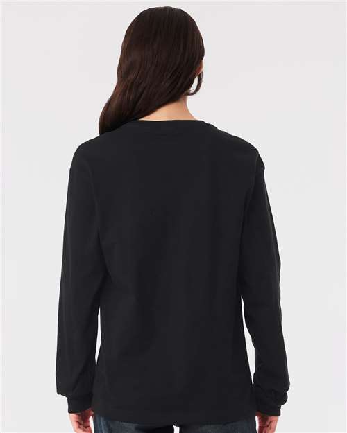 BELLA + CANVAS 3511 - 6 oz. Heavyweight Long Sleeve Tee - Vintage Black
