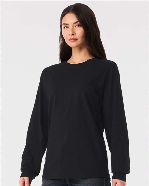 BELLA + CANVAS 3511 - 6 oz. Heavyweight Long Sleeve Tee - Vintage Black