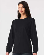 BELLA + CANVAS 3511 - 6 oz. Heavyweight Long Sleeve Tee - Vintage Black