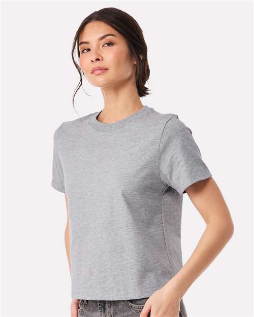 BELLA + CANVAS 6110 - Women's 6 oz. Heavyweight Tee - Athletic Heather