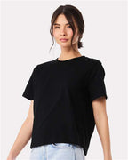 BELLA + CANVAS 6110 - Women's 6 oz. Heavyweight Tee - Black