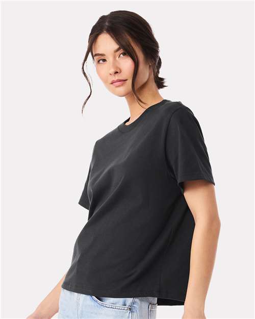 BELLA + CANVAS 6110 - Women's 6 oz. Heavyweight Tee - Dark Grey