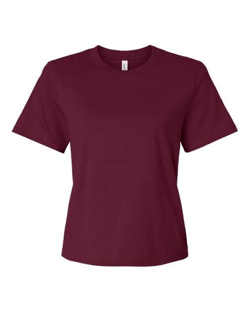 BELLA + CANVAS 6110 - Women's 6 oz. Heavyweight Tee - Maroon