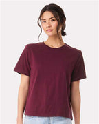 BELLA + CANVAS 6110 - Women's 6 oz. Heavyweight Tee - Maroon