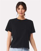 BELLA + CANVAS 6110 - Women's 6 oz. Heavyweight Tee - Vintage Black