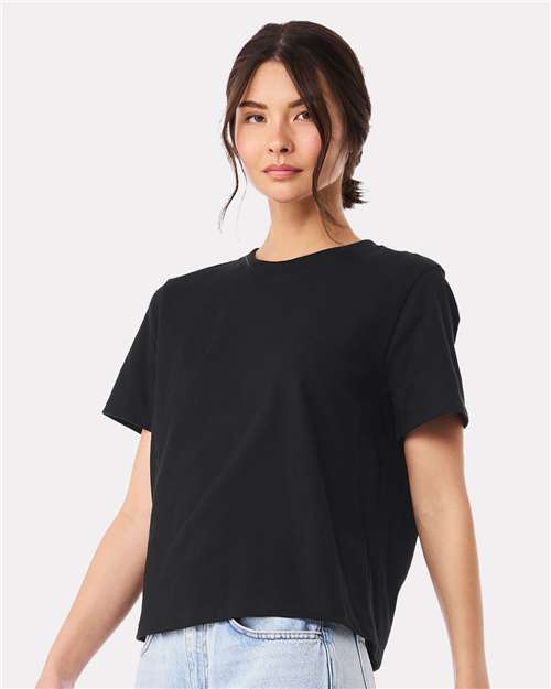 BELLA + CANVAS 6110 - Women's 6 oz. Heavyweight Tee - Vintage Black