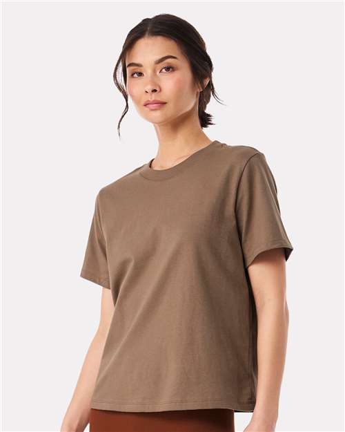 BELLA + CANVAS 6110 - Women's 6 oz. Heavyweight Tee - Vintage Brown