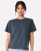 BELLA + CANVAS 6110 - Women's 6 oz. Heavyweight Tee - Vintage Navy