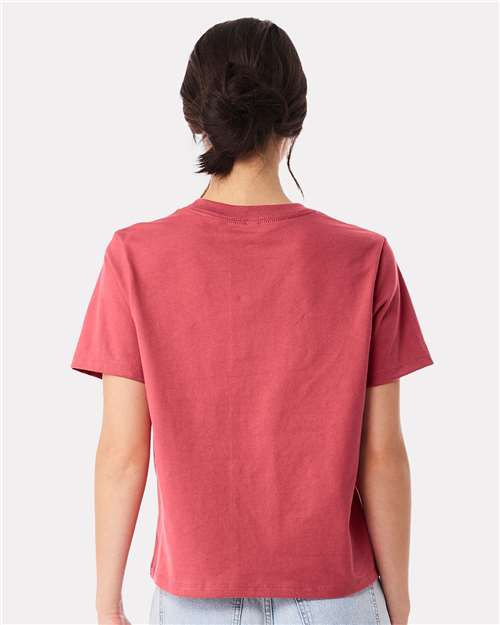 BELLA + CANVAS 6110 - Women's 6 oz. Heavyweight Tee - Vintage Red