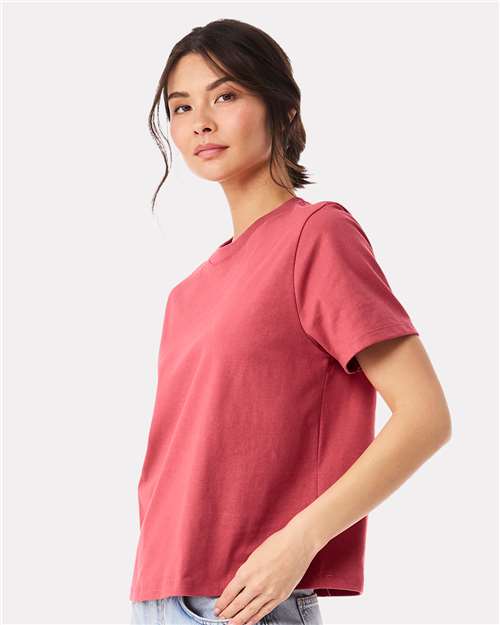 BELLA + CANVAS 6110 - Women's 6 oz. Heavyweight Tee - Vintage Red