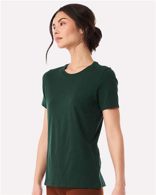 BELLA + CANVAS 6400 - Womens Relaxed Jersey Tee - Forest