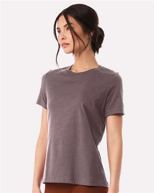 BELLA + CANVAS 6400 - Womens Relaxed Jersey Tee - Purple Storm