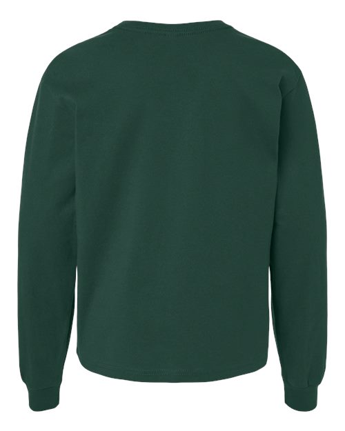 BELLA + CANVAS 3511Y - Youth 6oz. Heavyweight Long Sleeve Tee - Forest