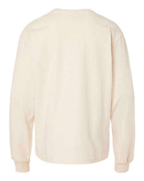 BELLA + CANVAS 3511Y - Youth 6oz. Heavyweight Long Sleeve Tee - Natural