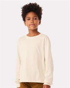 BELLA + CANVAS 3511Y - Youth 6oz. Heavyweight Long Sleeve Tee - Natural