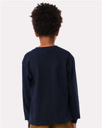 BELLA + CANVAS 3511Y - Youth 6oz. Heavyweight Long Sleeve Tee - Navy