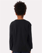 BELLA + CANVAS 3511Y - Youth 6oz. Heavyweight Long Sleeve Tee - Vintage Black