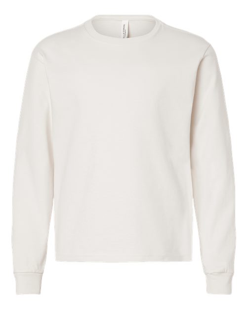 BELLA + CANVAS 3511Y - Youth 6oz. Heavyweight Long Sleeve Tee - Vintage White