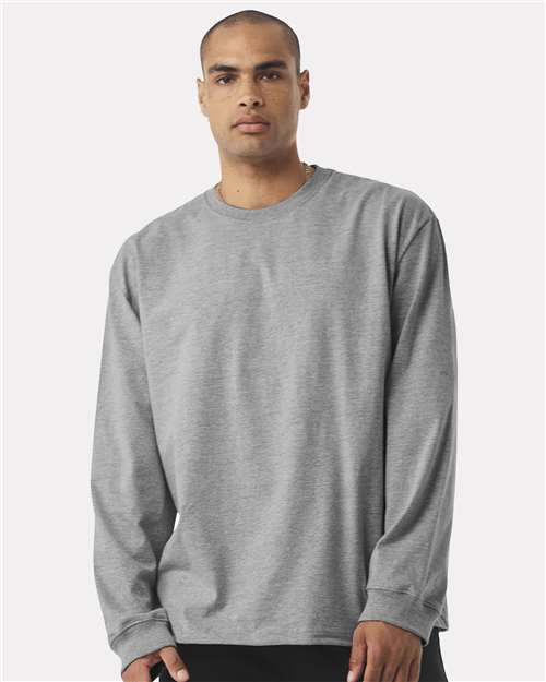 BELLA + CANVAS 4651 - Unisex 7.5 oz Heavyweight Long Sleeve Tee - Athletic Heather