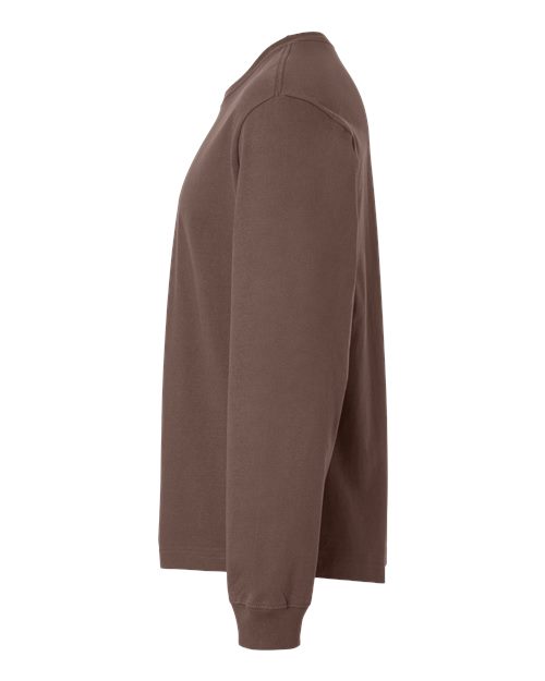 BELLA + CANVAS 4651 - Unisex 7.5 oz Heavyweight Long Sleeve Tee - Cocoa