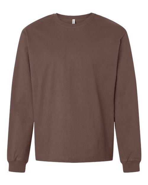 BELLA + CANVAS 4651 - Unisex 7.5 oz Heavyweight Long Sleeve Tee - Cocoa