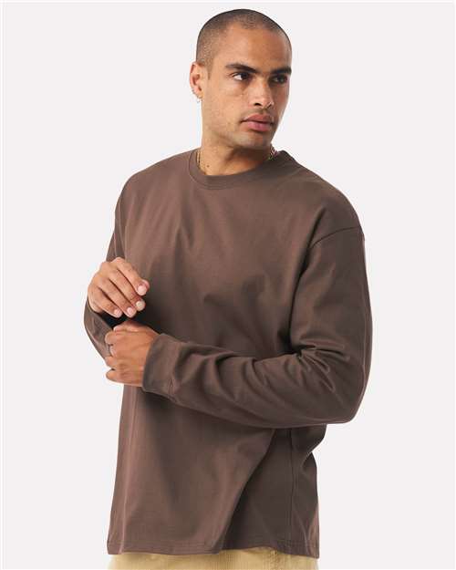 BELLA + CANVAS 4651 - Unisex 7.5 oz Heavyweight Long Sleeve Tee - Cocoa