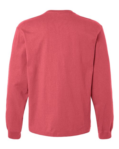 BELLA + CANVAS 4651 - Unisex 7.5 oz Heavyweight Long Sleeve Tee - Vintage Red