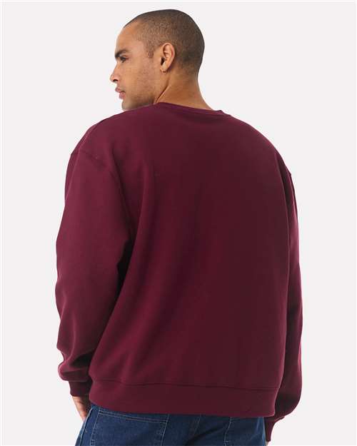 BELLA + CANVAS 4711 - Unisex 10 oz. Heavyweight Crewneck Sweatshirt - Maroon