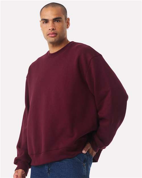 BELLA + CANVAS 4711 - Unisex 10 oz. Heavyweight Crewneck Sweatshirt - Maroon