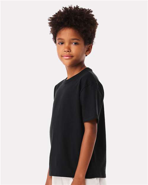 BELLA + CANVAS 3010Y - Youth 6 oz. Heavyweight Tee - Black