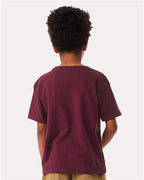 BELLA + CANVAS 3010Y - Youth 6 oz. Heavyweight Tee - Maroon