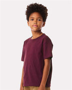 BELLA + CANVAS 3010Y - Youth 6 oz. Heavyweight Tee - Maroon