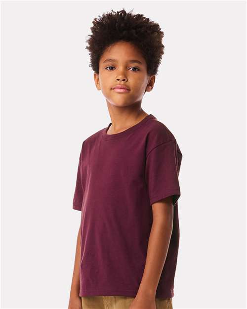 BELLA + CANVAS 3010Y - Youth 6 oz. Heavyweight Tee - Maroon