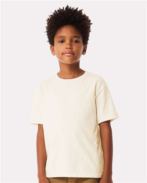 BELLA + CANVAS 3010Y - Youth 6 oz. Heavyweight Tee - Natural