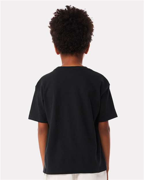 BELLA + CANVAS 3010Y - Youth 6 oz. Heavyweight Tee - Vintage Black