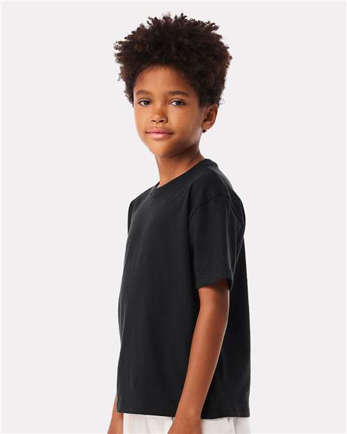 BELLA + CANVAS 3010Y - Youth 6 oz. Heavyweight Tee - Vintage Black