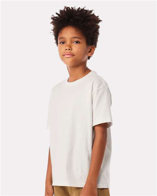 BELLA + CANVAS 3010Y - Youth 6 oz. Heavyweight Tee - Vintage White